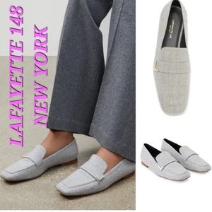 LAFAYETTE 148 New York Eve Loro Loafer in Pale Grey